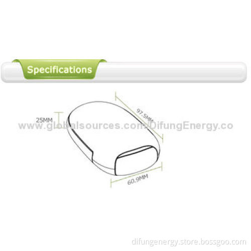 Cute Design Portable Mobile Charger with 5,200mAh Samsung Cells